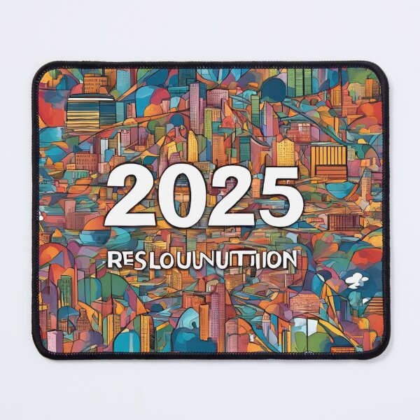 Item preview, Resolution, future pattern, year 2025 19 designed and sold by MetallenaLux.