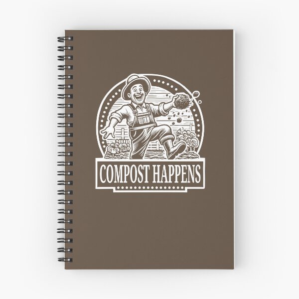 Item preview, COMPOST HAPPENS - Gardening Lover, Hobby, Gardner designed and sold by Darling DeDe.