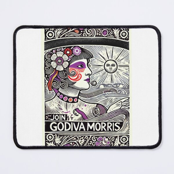 Item preview, Godiva Morris designed and sold by FolkFoundry.