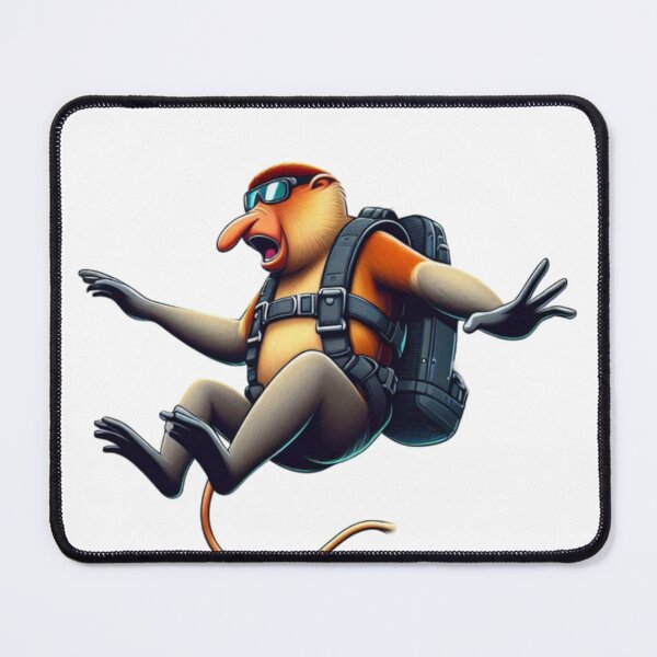 Item preview, Proboscis monkey as a Paratrooper 2 designed and sold by Wild-way Art.