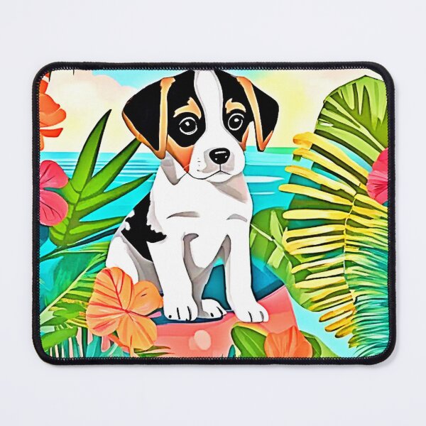 Item preview, Paradise Puppy Design designed and sold by Health And Fitness Posts e-Store.