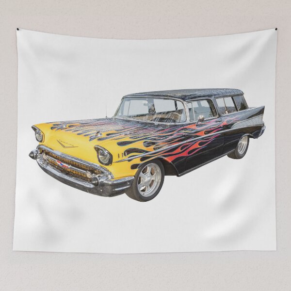Item preview, 1957 Black Chevrolet Bel Air Nomad Station Wagon X141 designed and sold by RichFrancoCars.