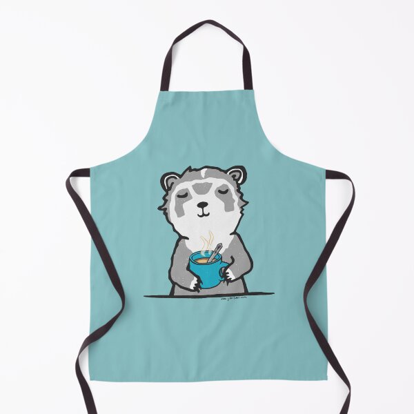 Item preview, Coffee Time Ferret with Teal Mug designed and sold by cj sketches.
