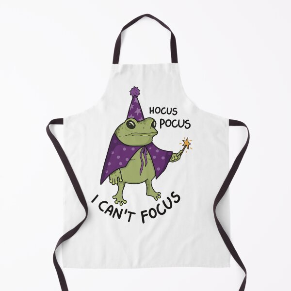 Item preview, Funny ADHD frog hocus pocus I can not focus designed and sold by BlackAcidArt.