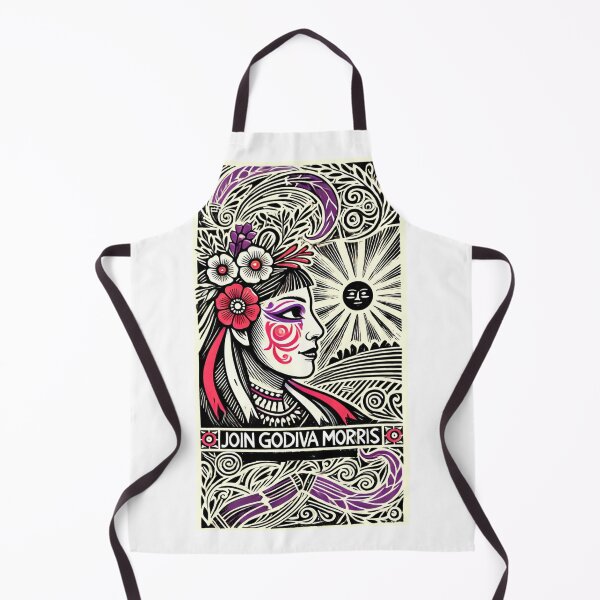 Item preview, Godiva Morris designed and sold by FolkFoundry.