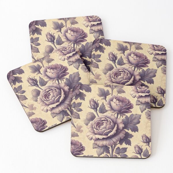 Item preview, Vintage Rose in Purple designed and sold by DesignsbyVelvet.