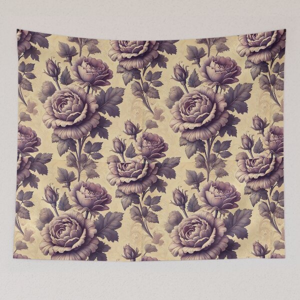 Item preview, Vintage Rose in Purple designed and sold by DesignsbyVelvet.