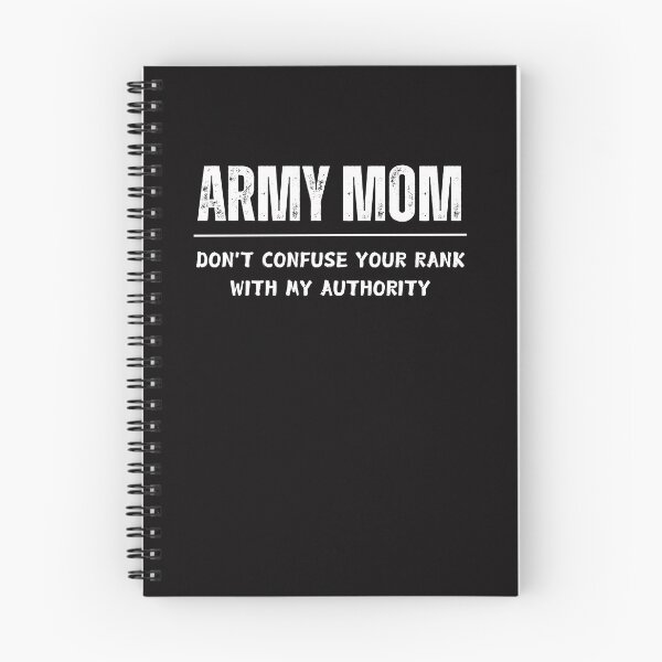 Item preview,  ARMY MOM DON'T CONFUSE YOUR RANK WITH MY AUTHORITY designed and sold by ladylalitafanta.