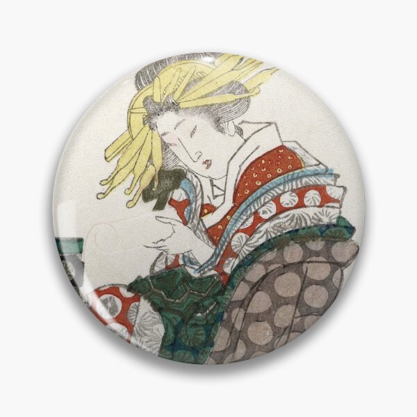 Item preview, Courtesan riding a shishi | Totoya Hokkei | Ukiyo-e  designed and sold by LaMadeleine.