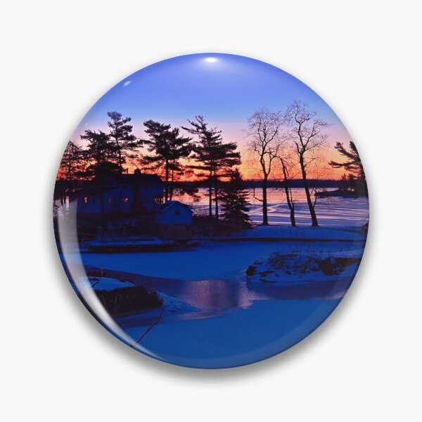 Item preview, Winter Solstice over Jones Creek designed and sold by Yannik Hay.