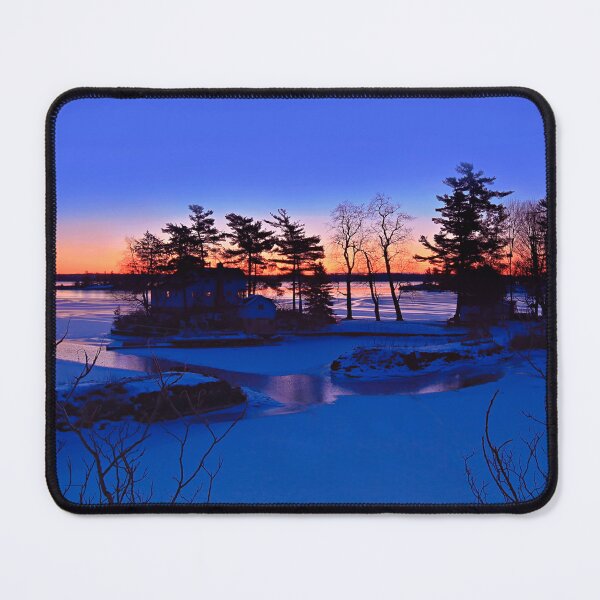 Item preview, Winter Solstice over Jones Creek designed and sold by Yannik Hay.