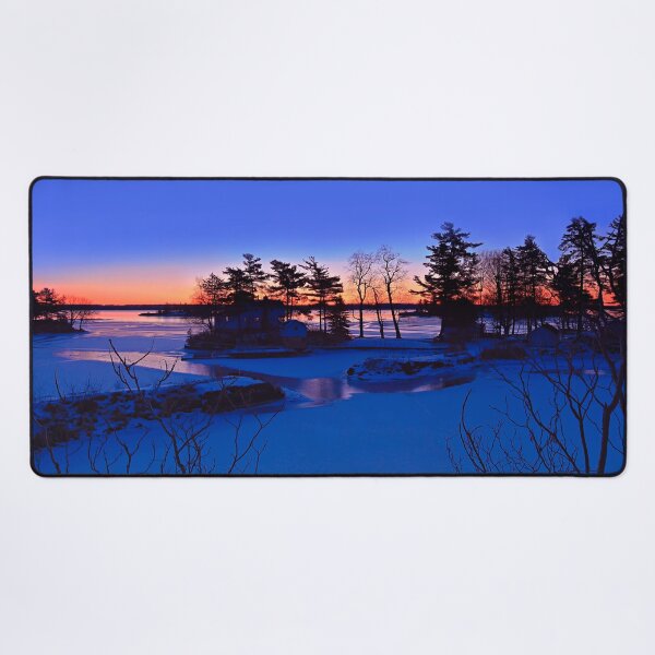 Item preview, Winter Solstice over Jones Creek designed and sold by Yannik Hay.