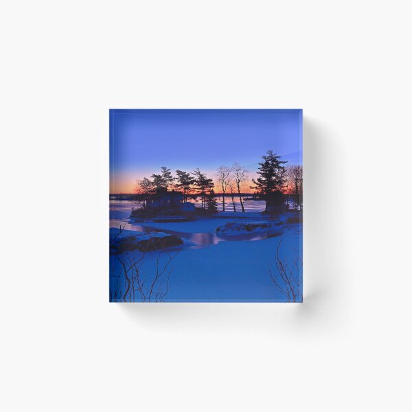 Item preview, Winter Solstice over Jones Creek designed and sold by Yannik Hay.