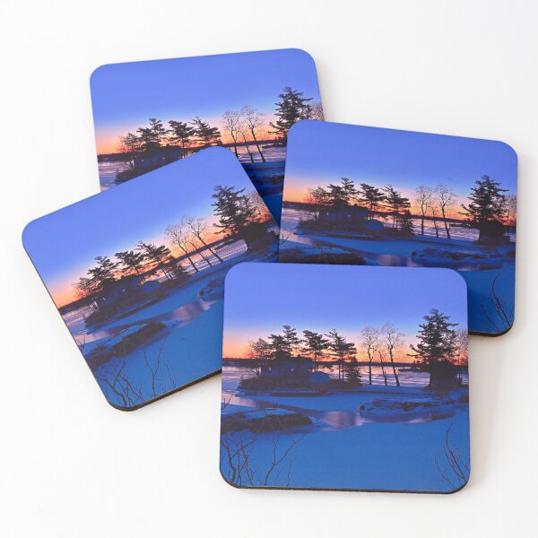 Item preview, Winter Solstice over Jones Creek designed and sold by Yannik Hay.