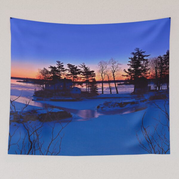Item preview, Winter Solstice over Jones Creek designed and sold by Yannik Hay.