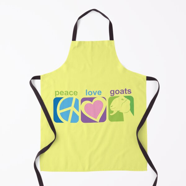 Item preview, Peace, Love, Goats | Nubian Goat | NickerStickers® on Redbubble designed and sold by NickerStickers.