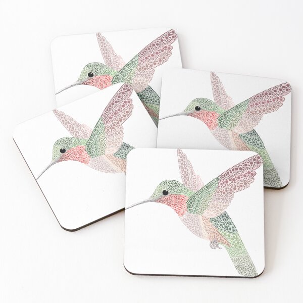 Item preview, Anna's Hummingbird Dot Art designed and sold by Cardiff Creative.