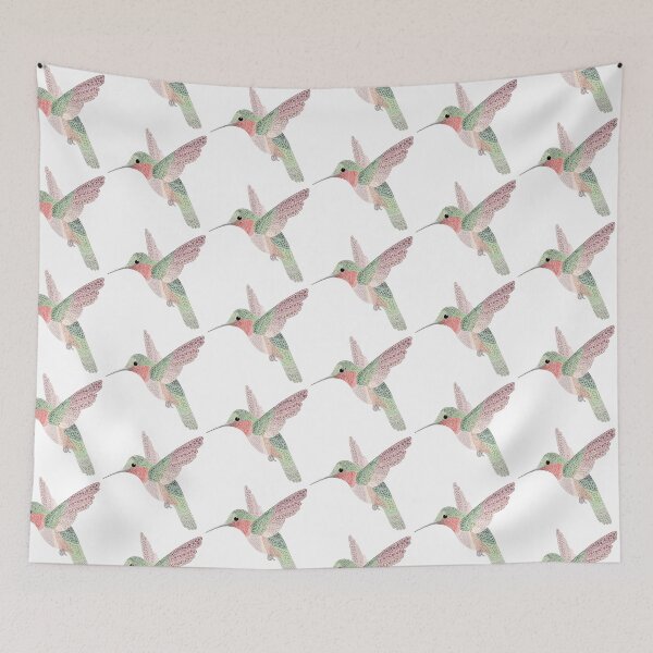 Item preview, Arte de puntos con colibríes de Anna designed and sold by Cardiff Creative.