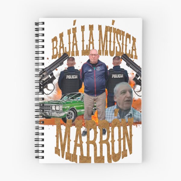 Item preview, Baja la Musica, Marron designed and sold by angus77ok.