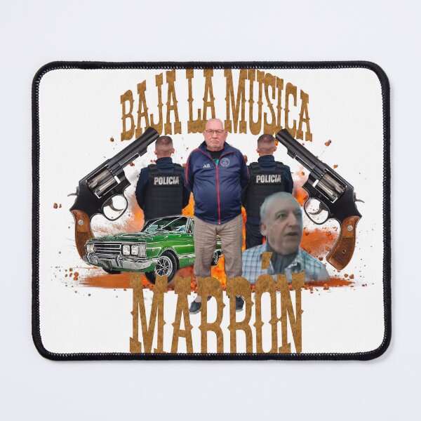 Item preview, Baja la Musica, Marron designed and sold by angus77ok.
