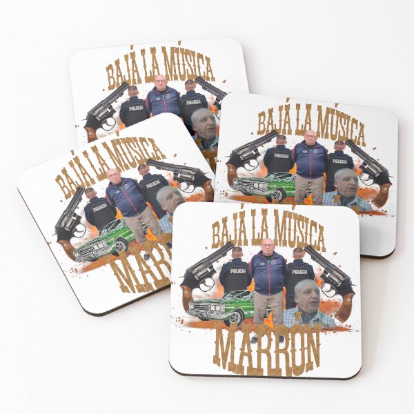 Item preview, Baja la Musica, Marron designed and sold by angus77ok.