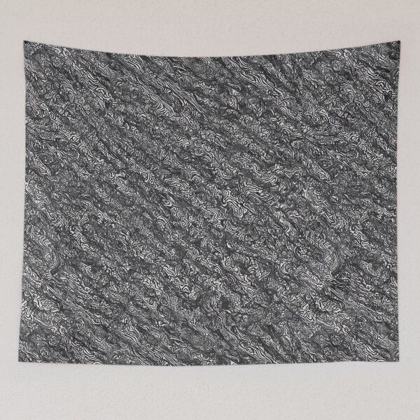 Item preview, Black and white textured design designed and sold by Fab-Haven.