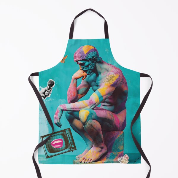 Item preview, Classical Art Neoclassical Art Pop Art Modern Renaissance Graphic Art The Thinker designed and sold by Perfect Alchemy.