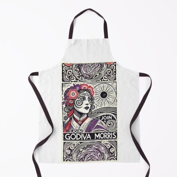 Item preview, Godiva Morris designed and sold by FolkFoundry.