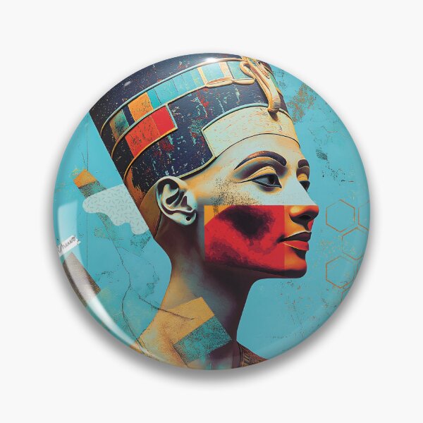 Item preview, Egyptian Art Classical Art Graphic Art Queen Nefertiti designed and sold by Perfect Alchemy.