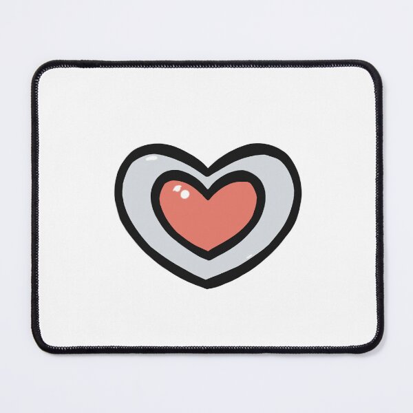 Item preview, orange bubbly heart designed and sold by Eclectic-aww.