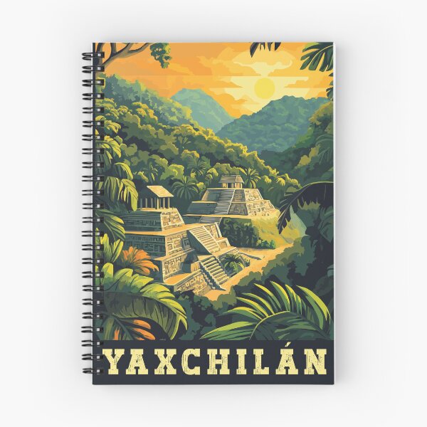 Item preview, Experience Ancient Mayan Ruins of Yaxchilán in Mexico - Travel Art designed and sold by turtlestart.