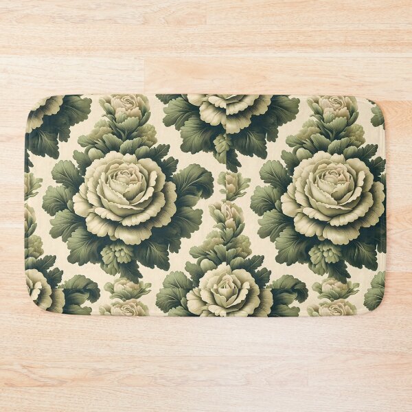 Item preview, Green Cabbage Rose designed and sold by DesignsbyVelvet.