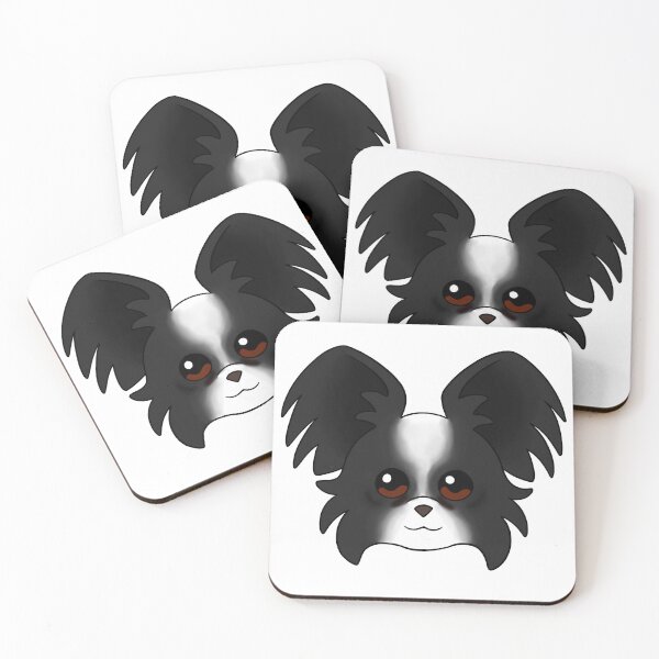 Item preview, Black Papillon Tear Stains designed and sold by OliRoseArt.