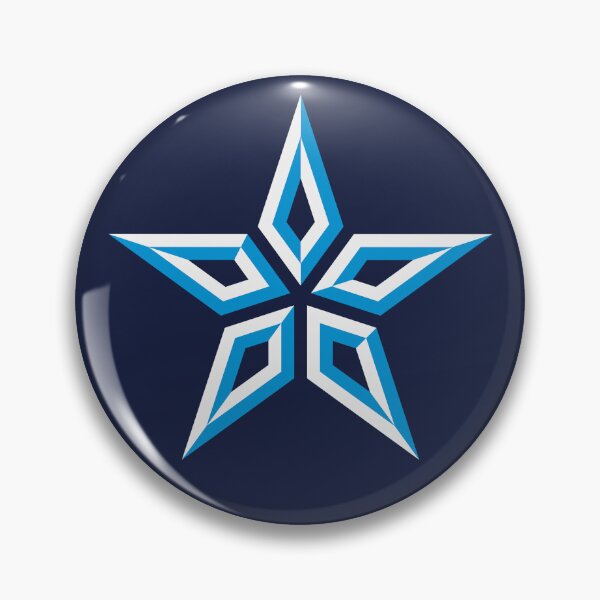 Item preview, Star Design (Five-Pointed / Blue White) designed and sold by Roderix.