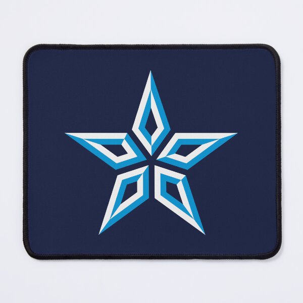 Item preview, Star Design (Five-Pointed / Blue White) designed and sold by Roderix.