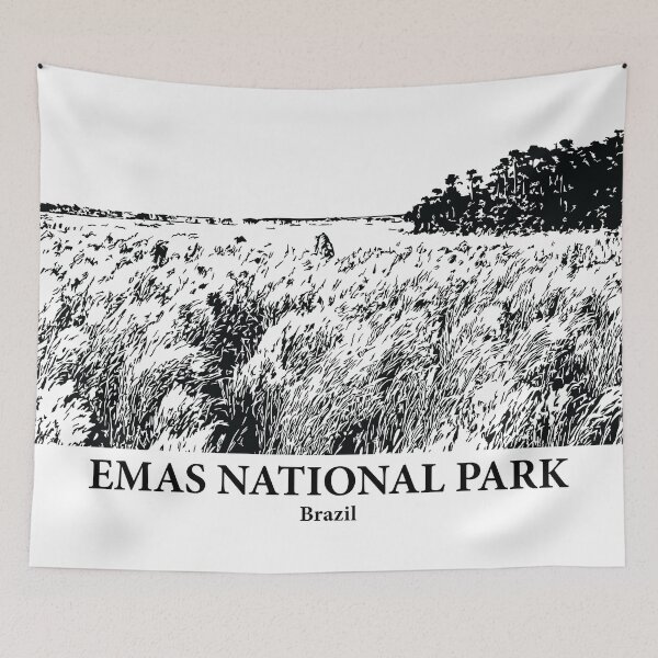 Item preview, Emas National Park - Brazil designed and sold by Lakeric Cityscapes.