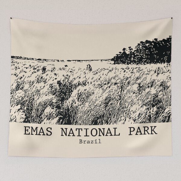 Item preview, Emas National Park - Brazil designed and sold by Lakeric Cityscapes.