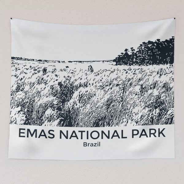 Item preview, Emas National Park - Brazil designed and sold by Lakeric Cityscapes.
