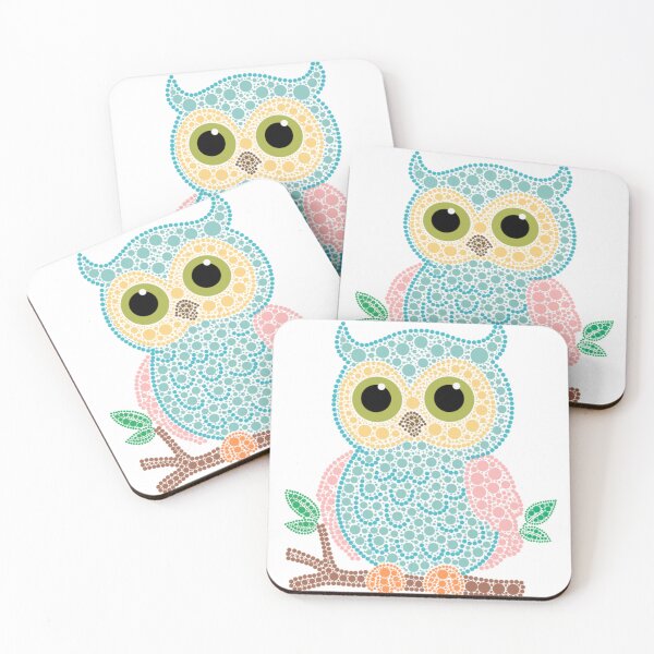 Item preview, Gran arte de puntos con forma de búho designed and sold by Cardiff Creative.