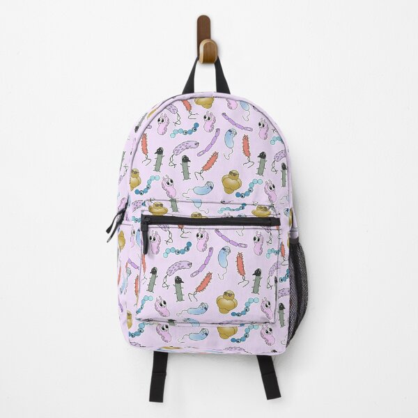 Item preview, Cute Bacteria Sticker Pattern designed and sold by MicroMarket.