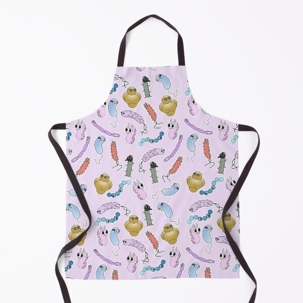 Item preview, Cute Bacteria Sticker Pattern designed and sold by MicroMarket.