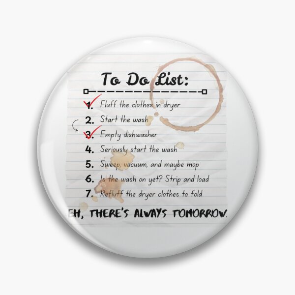 Item preview, Procrastination designed and sold by TwistsbyOliver.