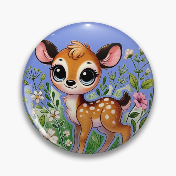 Item preview, Adorable Whimsical Deer Illustration - Nature-Inspired Design designed and sold by CritterManiaUK.