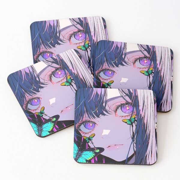 Item preview, Beautiful anime girl  designed and sold by iWallGlow.