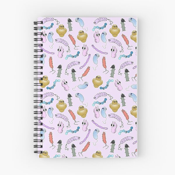 Item preview, Cute Bacteria Sticker Pattern designed and sold by MicroMarket.