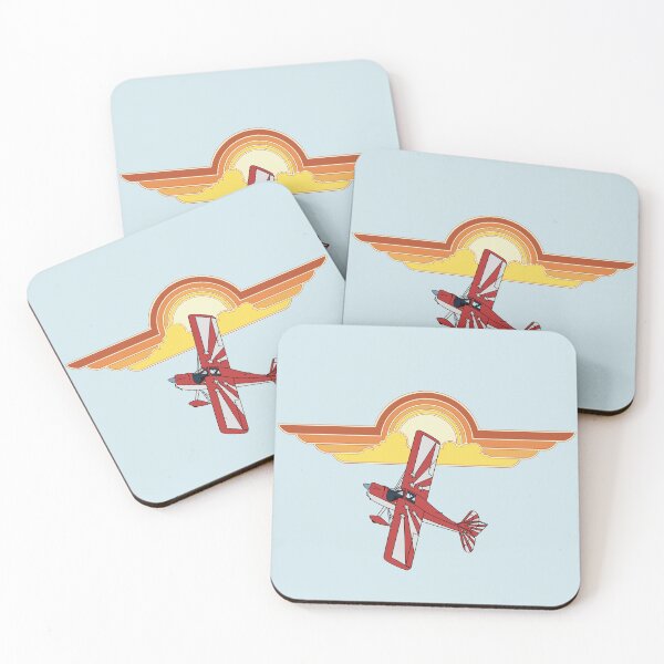 Item preview, Aviation Design Super Decathlon Aircraft Flying at Sunset  designed and sold by skye-studio.