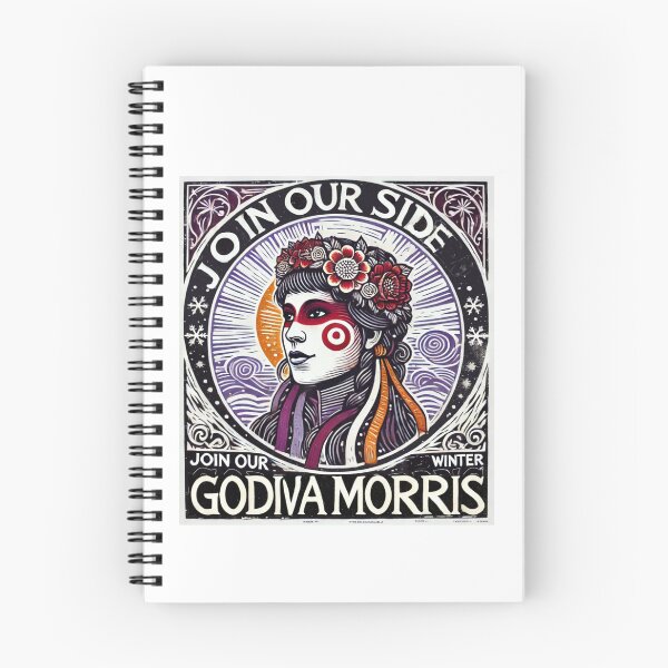 Item preview, Godiva Morris designed and sold by FolkFoundry.