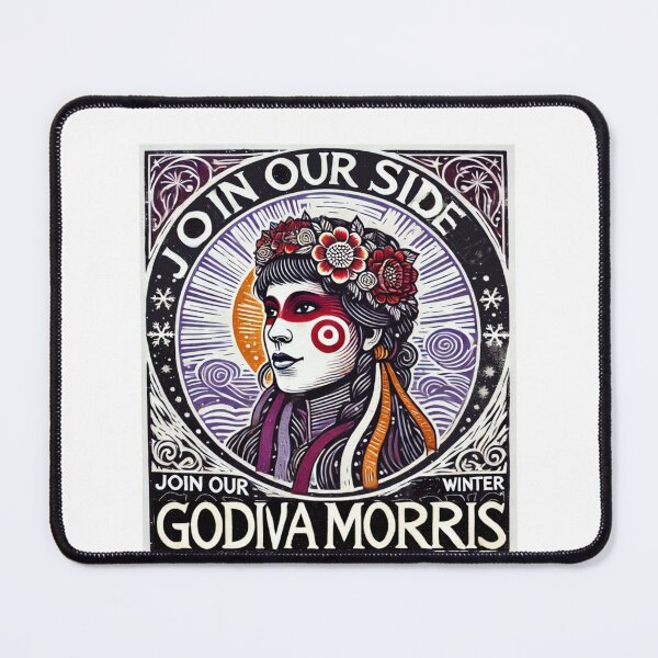 Item preview, Godiva Morris designed and sold by FolkFoundry.