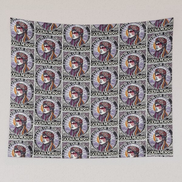 Item preview, Godiva Morris designed and sold by FolkFoundry.