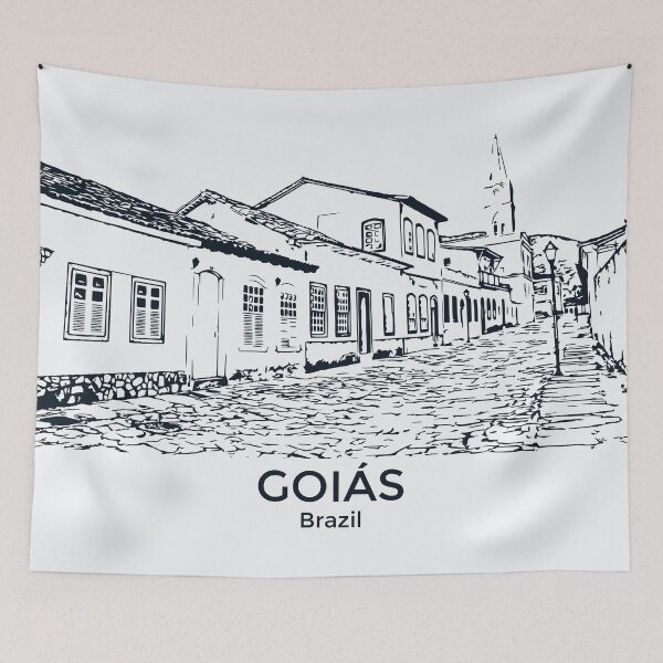 Item preview, Goiás - Brazil designed and sold by Lakeric Cityscapes.